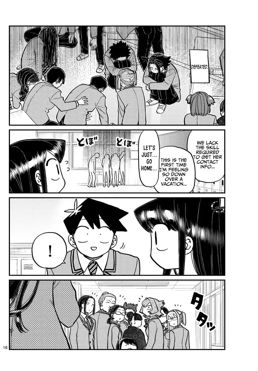 Komi-san wa Komyushou Desu Chapter 258 16